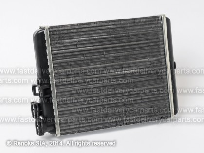 VV S80 98->06 heater core 232X210X40 ALU/PLAST mechanical assembly SRLine