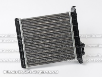 VV 850 92->96 heater core 192X188X40 ALU/PLAST mechanical assembly SRLine