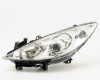 PG 307 05->07 head lamp L H1/H7 electrical with motor TYC