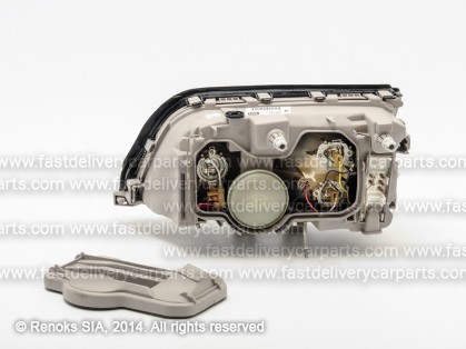 MB C W202 93->00 head lamp R H1/H1/H3 93->96 VALEO