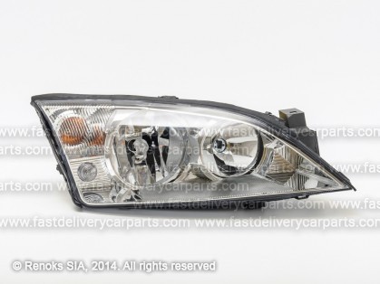 FD Mondeo 00->07 head lamp R H1/H7 electrycal with motor HELLA