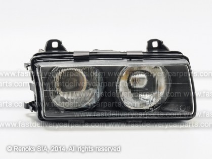 BMW 3 E36 91->98 head lamp R 91->94 H1/H1 type ZKW DJ AUTO