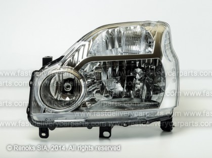 NS Xtrail 07->14 head lamp L H4 electrical without motor DEPO