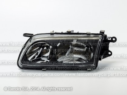 MZ 626 97->00 head lamp L H1/H7 electrical with motor DEPO