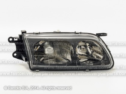 MZ 626 97->00 head lamp R H1/H7 with motor ar vaciniem TYC