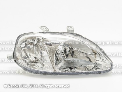 HN Civic 99->01 head lamp R electrical type Stanley DEPO