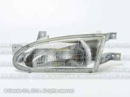 HY Accent 94->97 head lamp 4/5D L H4 manual DEPO