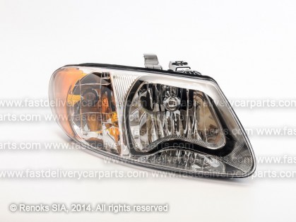 CH Voyager 00->04 head lamp R SAE USA type VISION