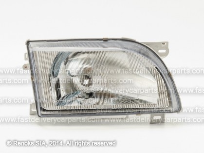 FD Transit 94->00 head lamp R electrical with plastic glass DJ AUTO