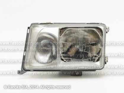 MB E W124 85->95 фара L H3/H4 93->95 DEPO