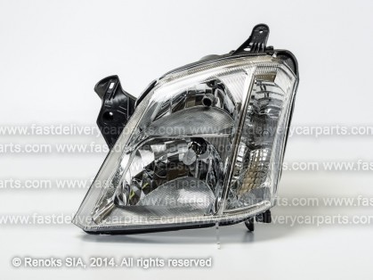 OP Meriva 03->06 head lamp L H1/H7 electrical TYC