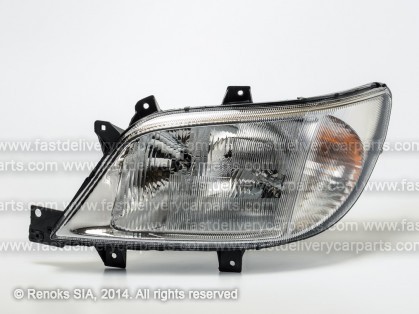 MB Sprinter 00->06 head lamp L H1/H1/H7 00->03 HELLA