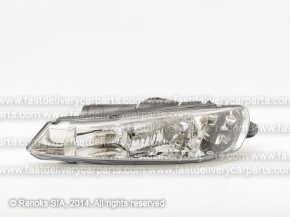 PG 406 99->04 head lamp L H7/H7 electrical DEPO