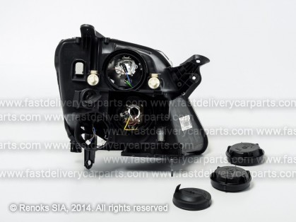 OP Meriva 03->06 head lamp L H1/H7 electrical VALEO