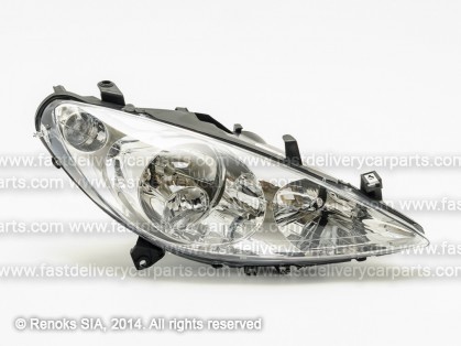 PG 307 01->05 head lamp R H1/H7 electrical type VALEO TYC