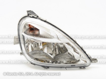 MB A W168 97->04 head lamp R H4/H7 01->04 MARELLI