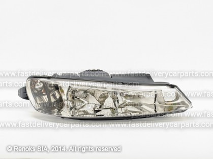 PG 406 99->04 head lamp R MARELLI