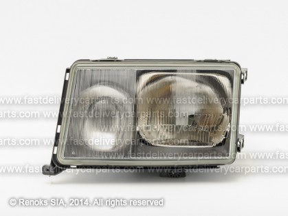 MB E W124 85->95 фара L H3/H4 желтый поворотник 85->89 MARELLI