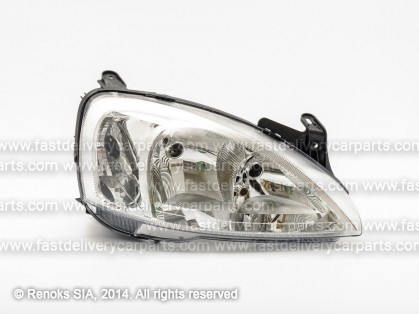 OP Corsa 00->06 head lamp R H7/H7 02->04 MARELLI