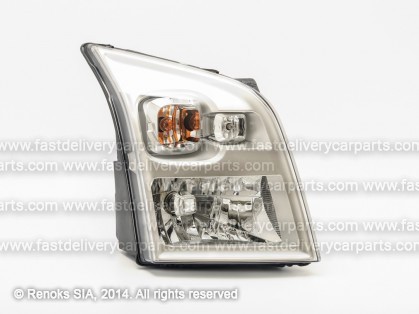 FD Transit 06->13 head lamp R H4 with motor MARELLI