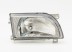 FD Transit 94->00 head lamp R H4 electrical with plastic glass DEPO