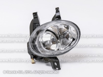 PG 206 98->09 fog lamp R H1 without cover TYC