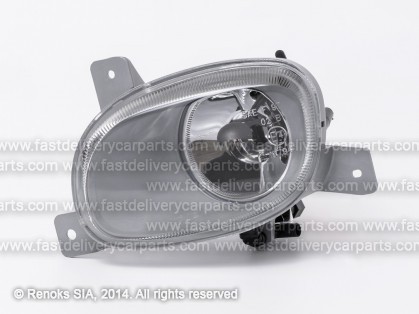 VV S80 98->06 fog lamp L H1 with bulb holder TYC