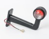 Parking light universal with leg red/white 12/24 V