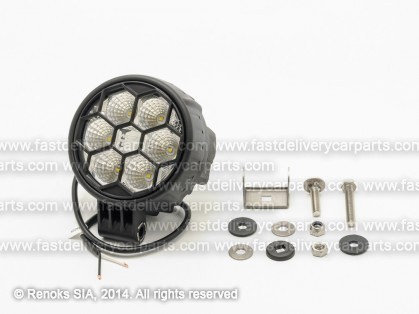 Универсальный фонарь LED 74x117 круглый 1500LM WESEM