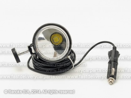 Universal work light LED 85x75 round 12V 1000LM 5M wire