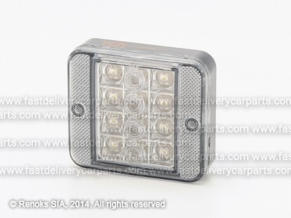 Фонарь дополнительный заднего хода 87x74x26  12V LED