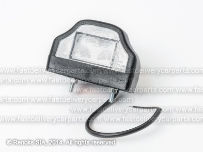 Licence plate light universal 95X60X65 12/24V LED