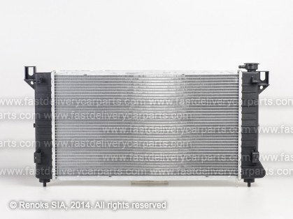 CH Voyager 96->00 radiators 3.3/3.8 664X375X32 trubas pretejas puses RA60999