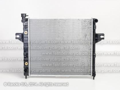 JP Grand Cherokee 99->04 radiator 4.0 596x508x24 MAN/AUT +/-AC RA61009 SRLine