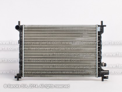 FD Fiesta 95->99 radiators 1.8D -KOND 500X357X35