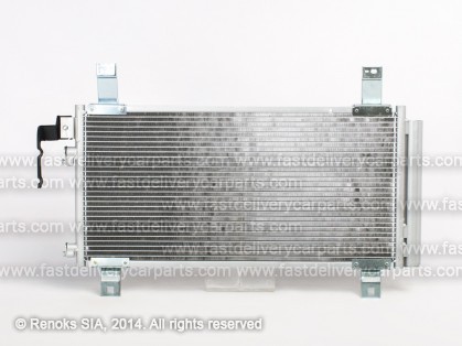 MZ 6 02->07 condenser 645X324X16 with receiver dryer 1.8/2.0/2.3/2.0D SRLine