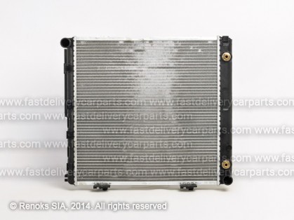 MB E W124 85->95 radiator 2.0/2.0E/2.3E MAN/AUT+AC 490X488X41 RA62751A