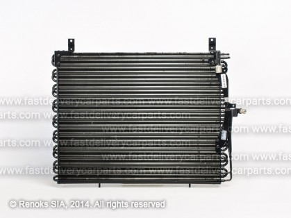 MB E W124 85->95 condenser 585X440X22 2.0/2.3/2.6/3.0/2.0D/2.5D/3.0D