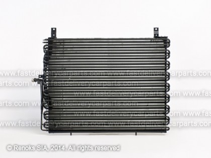 MB E W124 85->95 condenser 585X440X22 2.0/2.3/2.6/3.0/2.0D/2.5D/3.0D