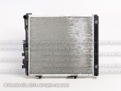 MB E W124 85->95 radiator 2.6/2.8/3.0/3.2 AUT +AC 530X480X42 RA62683A