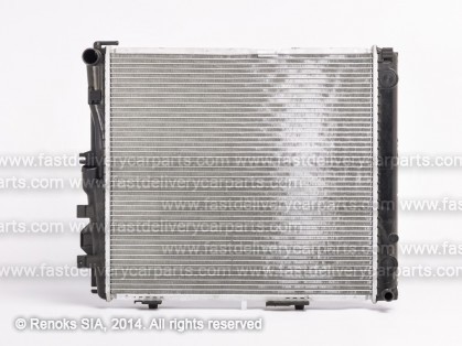 MB E W124 85->95 radiator 2.6/2.8/3.0/3.2 MAN +AC 530X480X42 RA62683