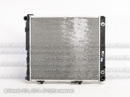 MB E W124 85->95 radiator 2.5D/3.0D MAN/AUT +/-AC 530X480X43 RA62699A