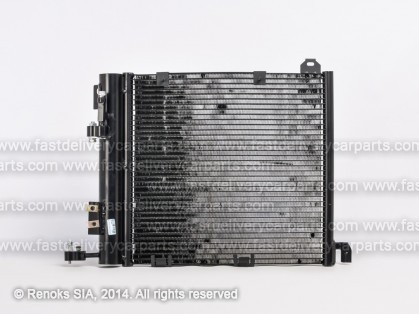 OP Astra 98->04 condenser 415X375X18 with receiver dryer 1.7D/2.0D ISUZU