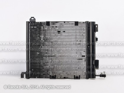 OP Astra 98->04 condenser 415X375X18 with receiver dryer 1.7D/2.0D ISUZU