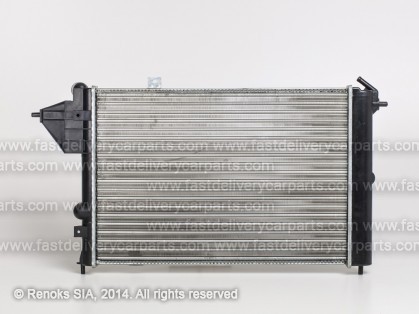 OP Vectra 88->95 radiator 1.8/2.0/2.0-16V/1.7D MAN -AC 535X361X26 RA63054 SRLine