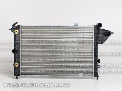 OP Vectra 88->95 radiator 1.8/1.8i/2.0i/2.0i-16V/1.7D AUT 540X378X23 RA63055