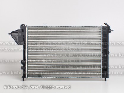 OP Vectra 88->95 radiator 1.8/1.8i/2.0i/2.0i-16V/1.7D AUT 540X378X23 RA63055