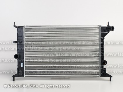 OP Vectra 96->01 radiator 1.6/1.8/2.0 MAN -AC 536X378X23 RA63068A RNBC