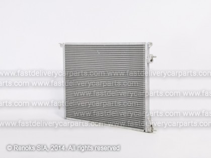 OP Vectra 02->05 condenser 660X410X17 with receiver dryer 2.0D/2.2D SRLine