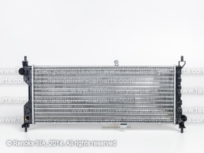 OP Corsa 93->00 radiator 1.5D/1.5TD/1.7D MAN +/-AC 650X268X34 RA63286A